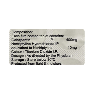 Progaba Nt 400 Mg Tablet 10